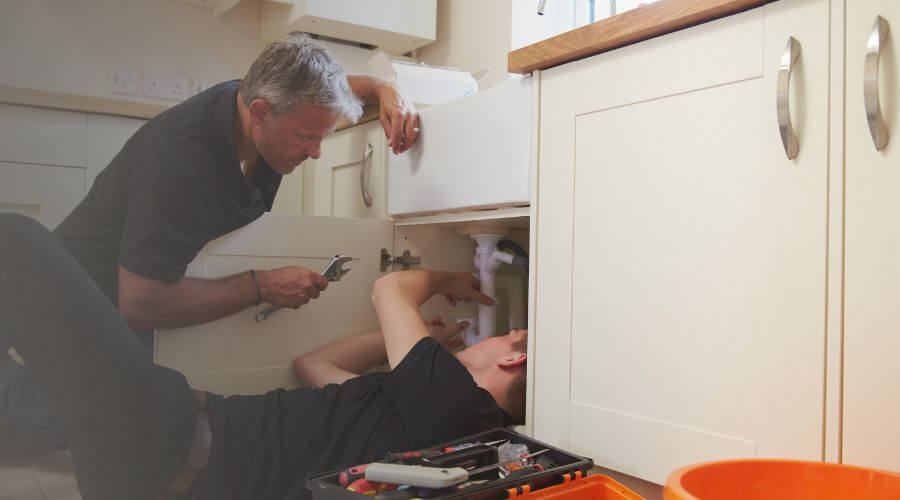 Professional burst pipe repair services in Egypt, AR